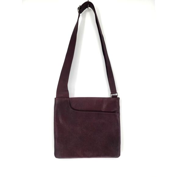 Radley London Dark Brown Pebbled Leather Crossbody Bag - Picture 1 of 12
